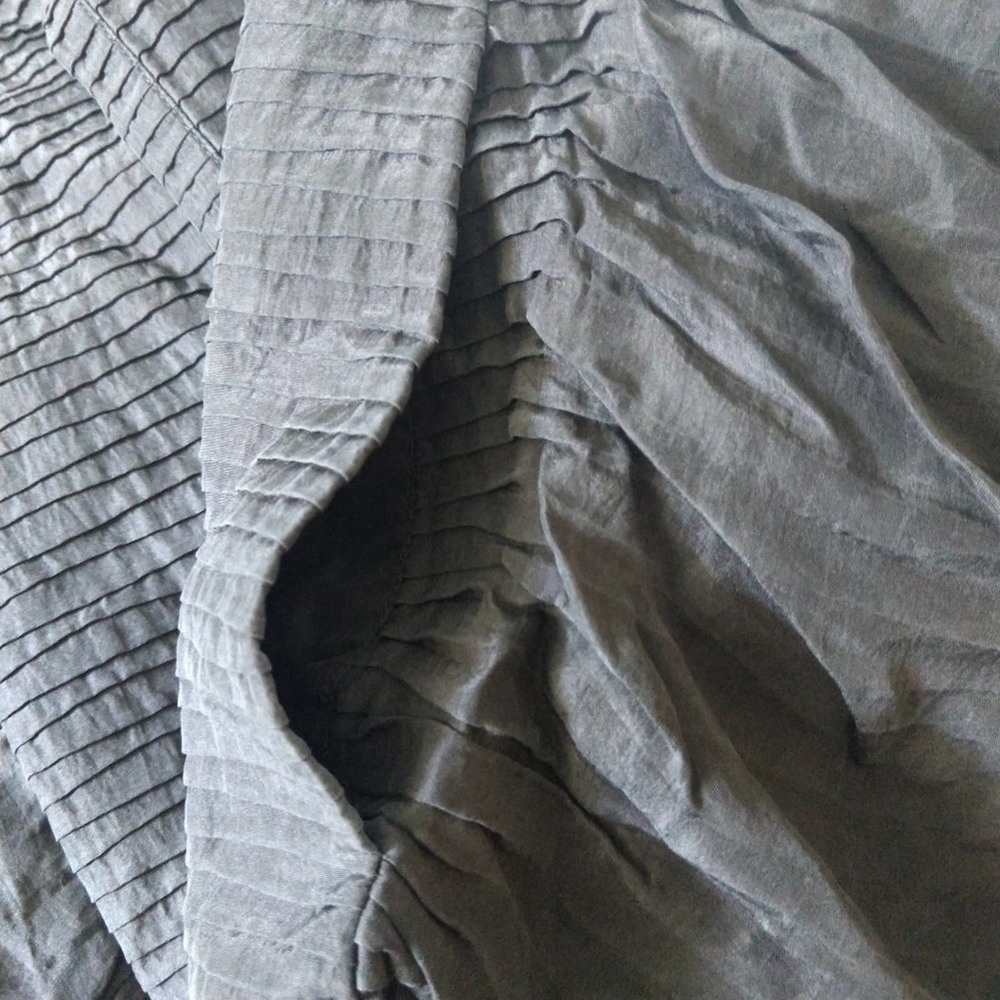 Eileen Fisher 100% Silk Open Front Cardigan - Picture 6 of 8